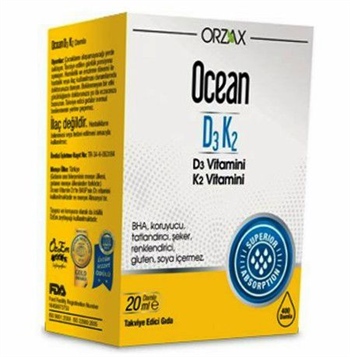 Ocean D3K2 Damla 20ml