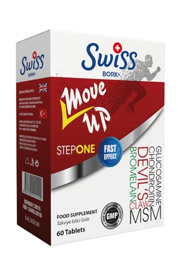 Swiss Bork Move Up Step1 Glucosamin 60 Tablet