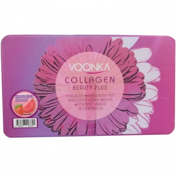 Voonka Collagen Beauty Plus 30 Saşe Çilek & Karpuz Aromalı